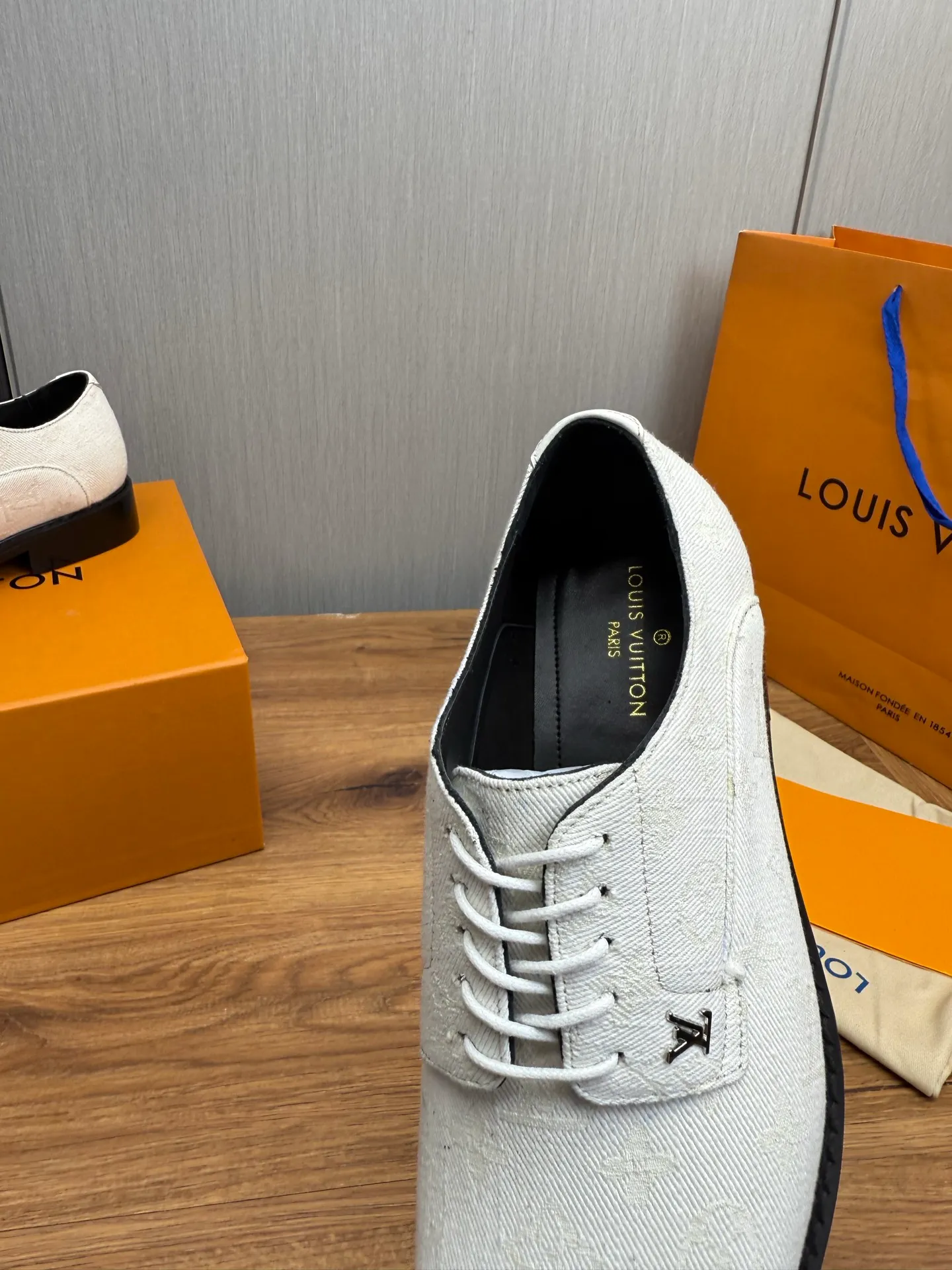 Factory 720💰 LV. Men's business casual leather shoes, all made of imported original brand leather, just to create a more comfortable wearing experience, original non-slip and wear-resistant outsole ✔️16-45 (38.45 non-refundable)